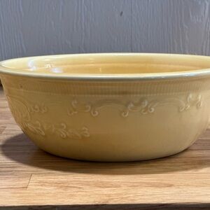 Homer Laughin Oven Serve Bowl Sunny Yellow